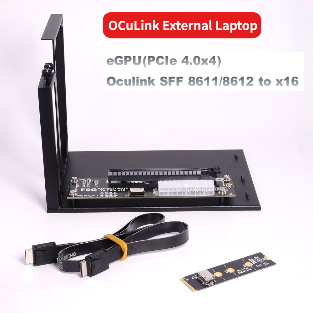 Oculink Egpu Mini Pc - بطاقة رسومات خارجية للكمبيوتر المحمول F9G-BK7