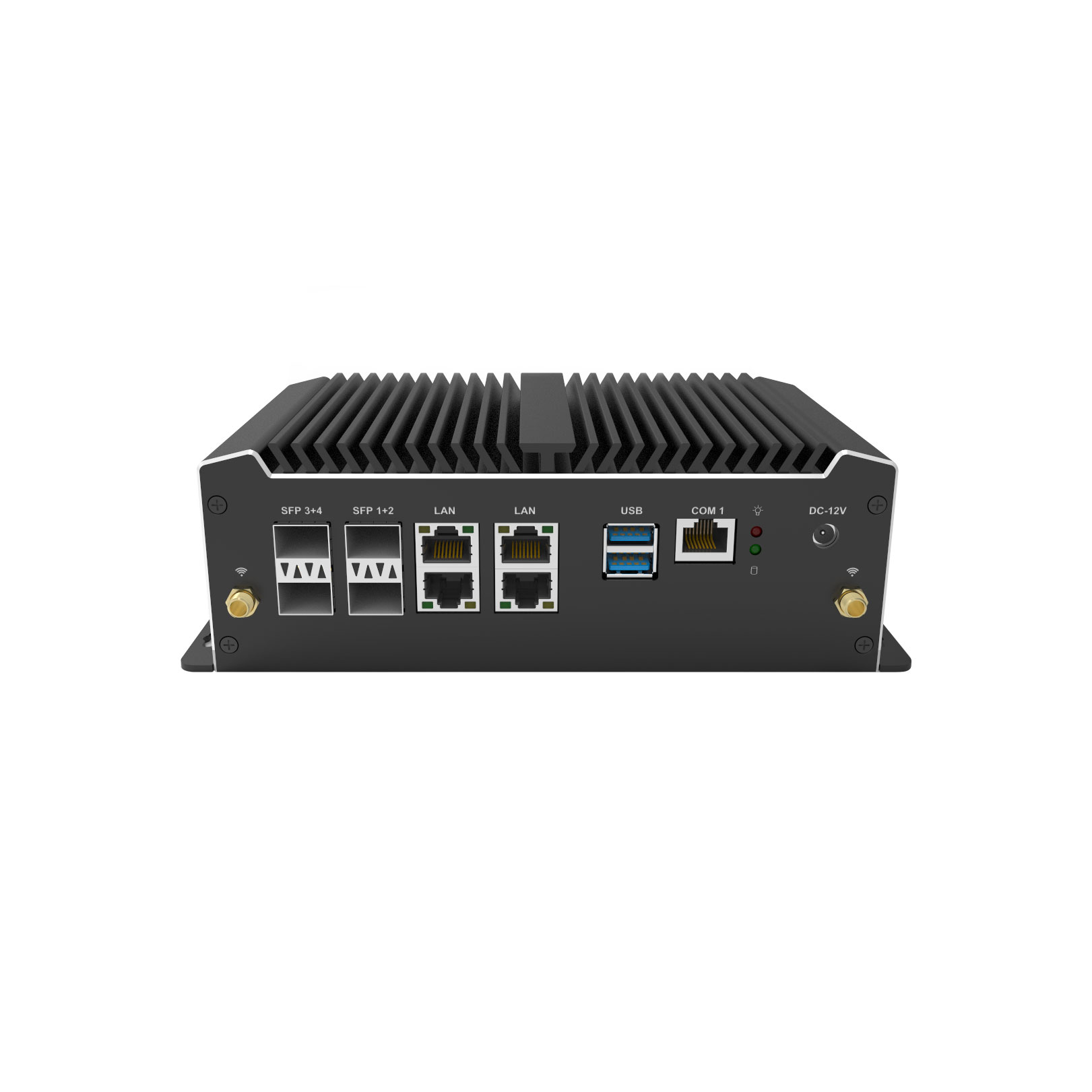 Dual Lan 10G Sfp+ Mini Pc - جهاز كمبيوتر صغير بدون مروحة Atom