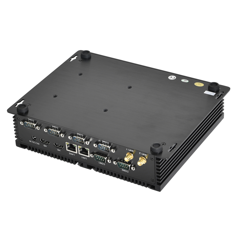 عرض كبير: كمبيوتر صناعي بدون م - مراجعة Fanless Industrial Pc Rs485 Core I7 وسعره
